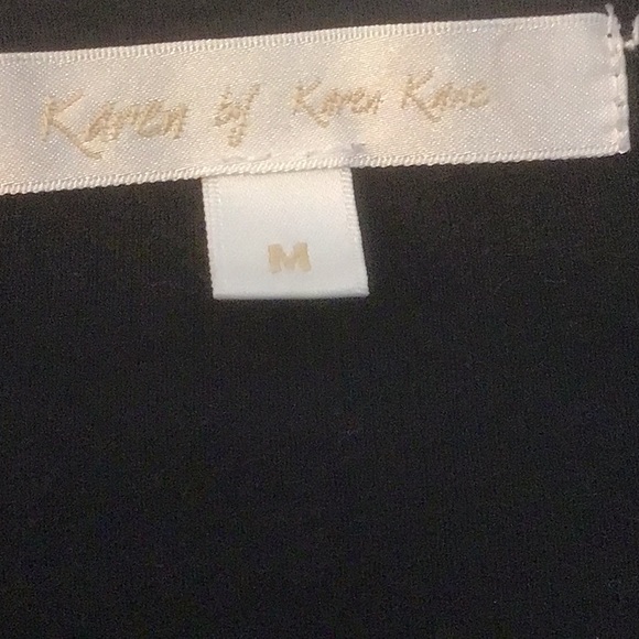 Karen by Karen Kane pretty T shirt  with embroidery - good condition - size M - Picture 4 of 4